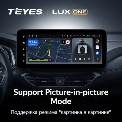 Штатная магнитола Teyes LUX ONE 4/32 Chevrolet Orlando 2 (2018-2023) Тип-B