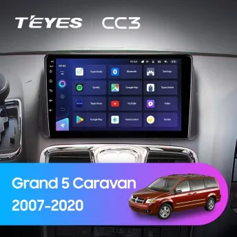 Штатная магнитола Teyes CC3 4/32 Dodge Grand 5 Caravan (2007-2020)