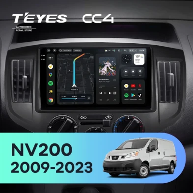 Штатная магнитола Teyes CC4 8/128 Nissan NV200 M20 (2009-2023) F2