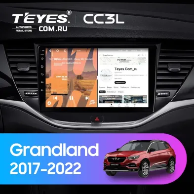 Штатная магнитола Teyes CC3L 4/32 Opel Grandland (2017-2022) Тип-B