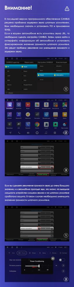 Штатная магнитола Teyes CC3 4/32 Toyota Land Cruiser Prado 150 (2017-2021)