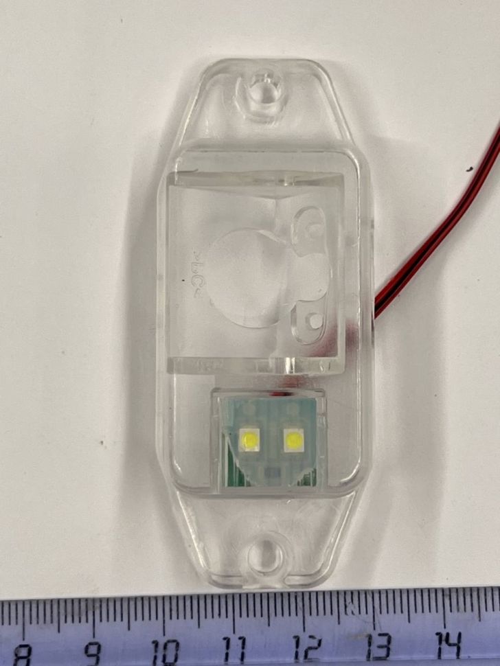 Адаптер под заднюю камеру в подсветку номера Toyota Prado 120 (запаска на двери)