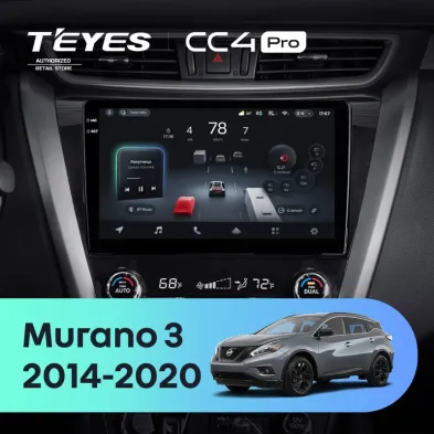 Штатная магнитола Teyes CC4 Pro 12/256 Nissan Murano 3 Z52 (2014-2020)