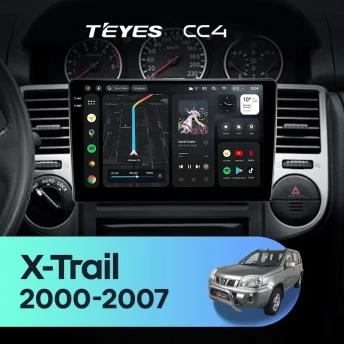 Штатная магнитола Teyes CC4 6/64 Nissan X-Trail T30 (2000-2007) F1
