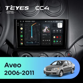 Штатная магнитола Teyes CC4 8/128 Chevrolet Aveo (2006-2011)