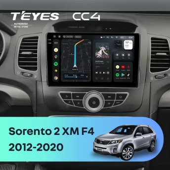 Штатная магнитола Teyes CC4 6/64 Kia Sorento 2 XM (2012-2020) F4