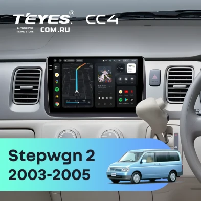 Штатная магнитола Teyes CC4 6/64 Honda Stepwgn 2 (2003-2005)