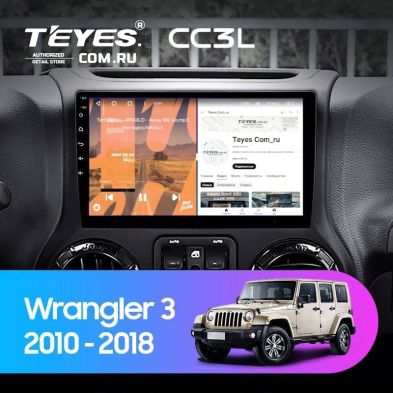 Штатная магнитола Teyes CC3L 4/64 Jeep Wrangler 3 JK (2010-2017) L14