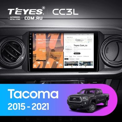 Штатная магнитола Teyes CC3L 4/32 Toyota Tacoma N300 (2015-2021) F1