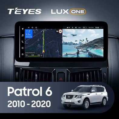 Штатная магнитола Teyes LUX ONE 4/32 Nissan Patrol 6 Y62 (2010-2020)