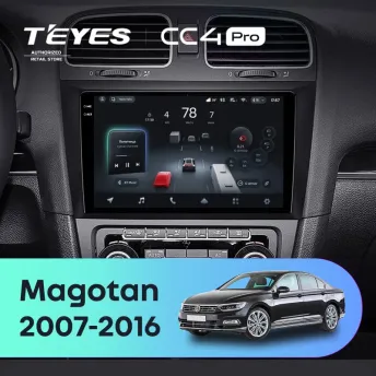 Штатная магнитола Teyes CC4 Pro 12/256 Volkswagen Magotan (2007-2016)