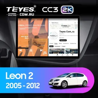 Штатная магнитола Teyes CC3 2K 4/64 Seat Leon (2005-2012) (13")