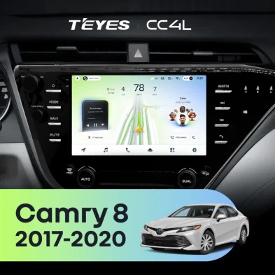 Штатная магнитола Teyes CC4L 6/64 Toyota Camry 8 XV 70 (2017-2020) F2