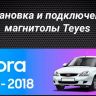 Штатная магнитола Teyes CC3 2K 4/32 Lada Priora (2013-2018) F4