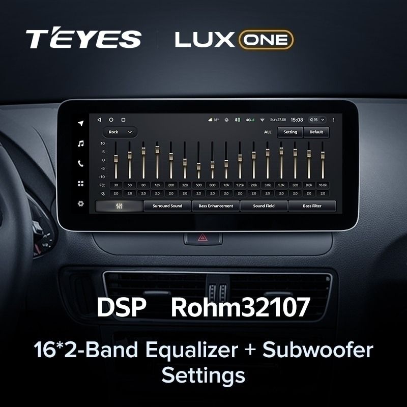 Штатная магнитола Teyes LUX ONE 6/128 Audi Q5 8R (2008-2017) (B)