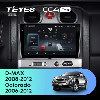 Штатная магнитола Teyes CC4 Pro 12/256 Chevrolet Colorado (2006-2012)