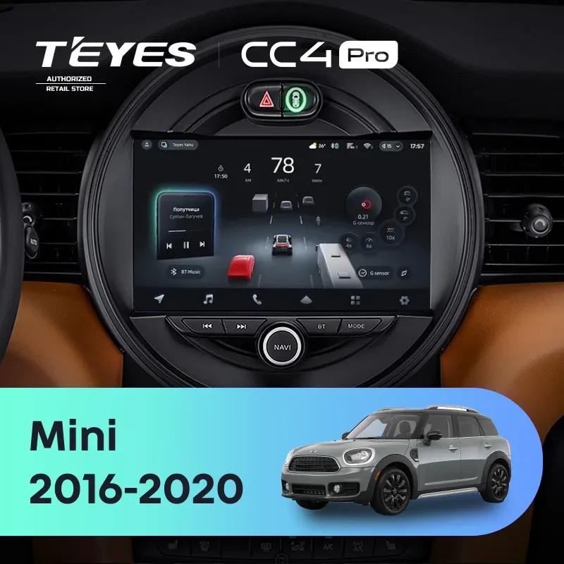Штатная магнитола Teyes CC4 Pro 8/128 Mini Countryman (F60) (2016-2020)
