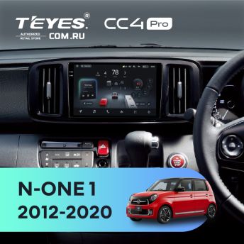 Штатная магнитола Teyes CC4 Pro 12/256 Honda N-ONE 1 (2012-2020)