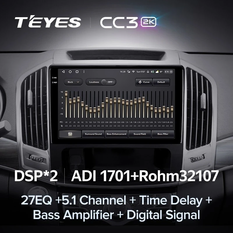 Штатная магнитола Teyes CC3 2K 4/64 Haval H9 (2014-2020)