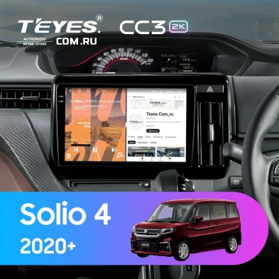 Штатная магнитола Teyes CC3 2K 4/32 Suzuki Solio 4 (2020-)