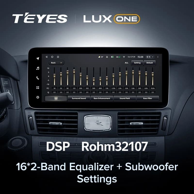 Штатная магнитола Teyes LUX ONE 4/32 Infiniti Q70 1 M25 M37 M56 4 (2009-2024) Тип-A