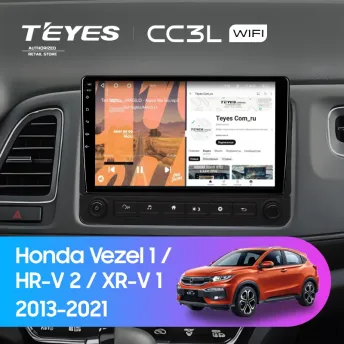 Штатная магнитола Teyes CC3L WiFi 2/32 Honda Vezel 1 (2013-2021) F2 с кнопками