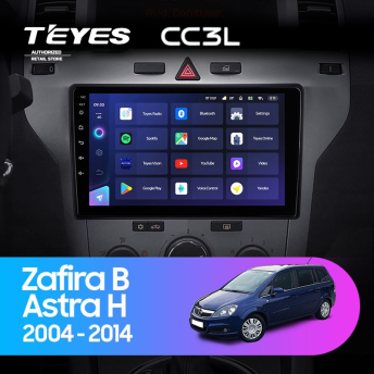 Штатная магнитола Teyes CC3L 4/32 Opel Zafira B (2005-2014) F2
