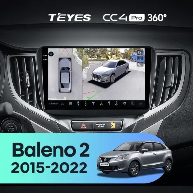 Штатная магнитола Teyes CC4 Pro 360 12/256 Suzuki Baleno 2 (2015-2022)