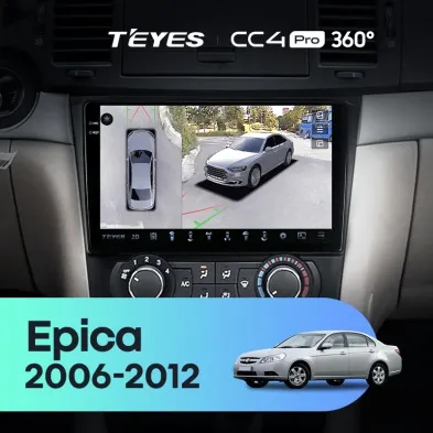 Штатная магнитола Teyes CC4 Pro 360 12/256 Chevrolet Epica 1 (2006-2012)