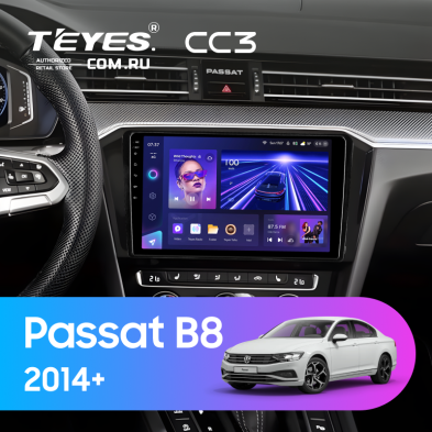 Штатная магнитола Teyes CC3 4/32 Volkswagen Passat B8 2014+