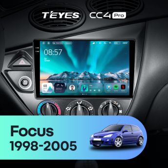 Штатная магнитола Teyes CC4 Pro 12/256 Ford Focus 1 (1998-2005)