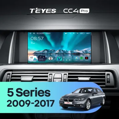 Штатная магнитола Teyes CC4 Pro 8/128 BMW 5 Series F10 F11 NBT (2013-2017)
