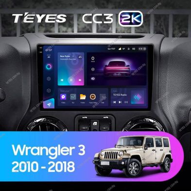 Штатная магнитола Teyes CC3 2K 360 6/128 Jeep Wrangler 3 JK (2010-2017) L15