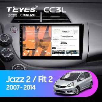 Штатная магнитола Teyes CC3L 4/32 Honda Jazz 2 (2007-2014)