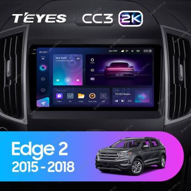 Штатная магнитола Teyes CC3 2K 4/32 Ford Edge 2 (2015-2018) F1