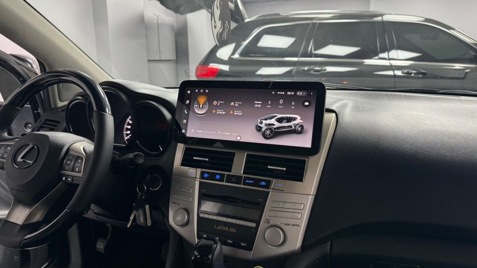 Штатная магнитола Teyes LUX ONE 360 6/128 Lexus RX300 RX330 RX350 RX400H (2003-2009) Тип-A