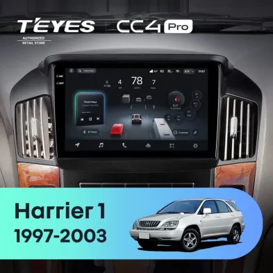 Штатная магнитола Teyes CC4 Pro 12/256 Toyota Harrier 1 (XU10) (1997-2003) F2