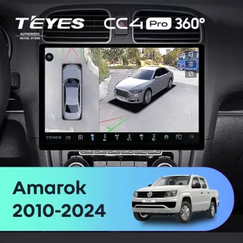 Штатная магнитола Teyes CC4 Pro 360 8/128 Volkswagen Amarok (2010-2024) (13")