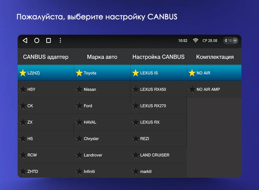 Штатная магнитола Tesla style Teyes TPRO 2 4/64 Lexus GX470 (2002-2009) Тип-A