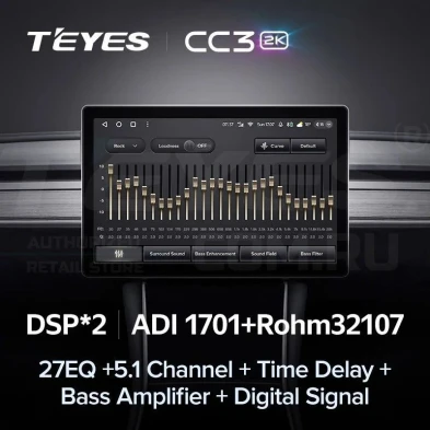 Штатная магнитола Teyes CC3 2K 4/32 Renault Arkana (2019-2023) F2 (11")