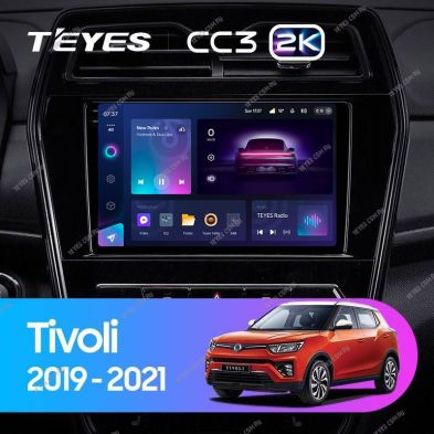 Штатная магнитола Teyes CC3 2K 4/32 SsangYong Tivoli (2019-2023)