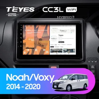 Штатная магнитола Teyes CC3L WiFi 2/32 Toyota Voxy III R80 (2014-2020) Правый руль