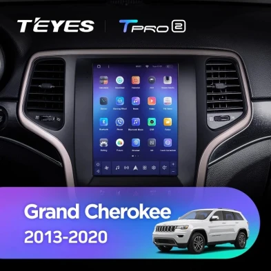 Штатная магнитола Tesla style Teyes TPRO 2 4/32 Jeep Grand Cherokee WK2 (2013-2020)