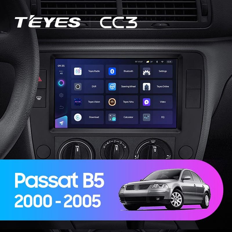 Штатная магнитола Teyes CC3 4/32 Volkswagen Passat B5 (2000-2005)