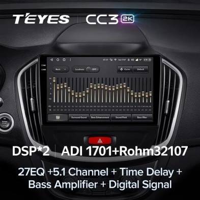 Штатная магнитола Teyes CC3 2K 4/32 BaoJun 560 (2015-2016)