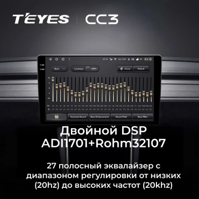 Штатная магнитола Teyes CC3 4/32 Toyota Passo XC10 (2004-2010)