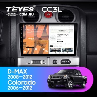 Штатная магнитола Teyes CC3L 4/64 Chevrolet Colorado (2006-2012)