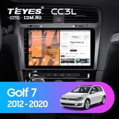Штатная магнитола Teyes CC3L 4/32 Volkswagen Golf 7 MK7 (2012-2020) F2