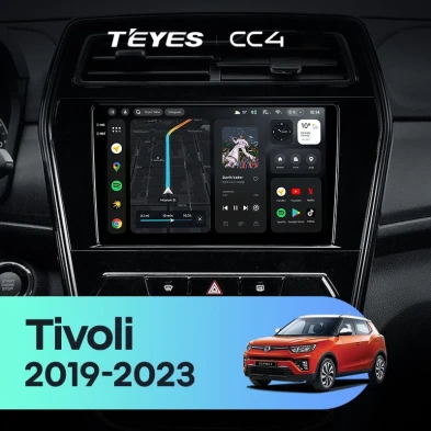 Штатная магнитола Teyes CC4 6/64 SsangYong Tivoli (2019-2023)