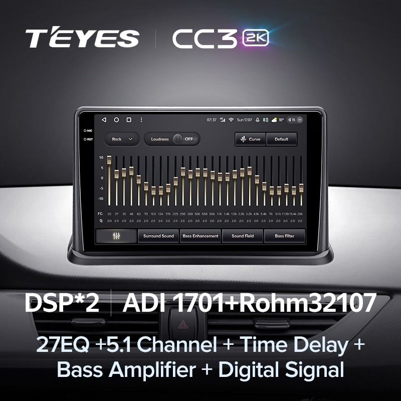 Штатная магнитола Teyes CC3 2K 360 6/128 Changan Alsvin V7 (2014-2018)